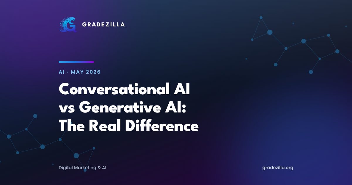 Conversational AI vs Generative AI: What’s the Real Difference?