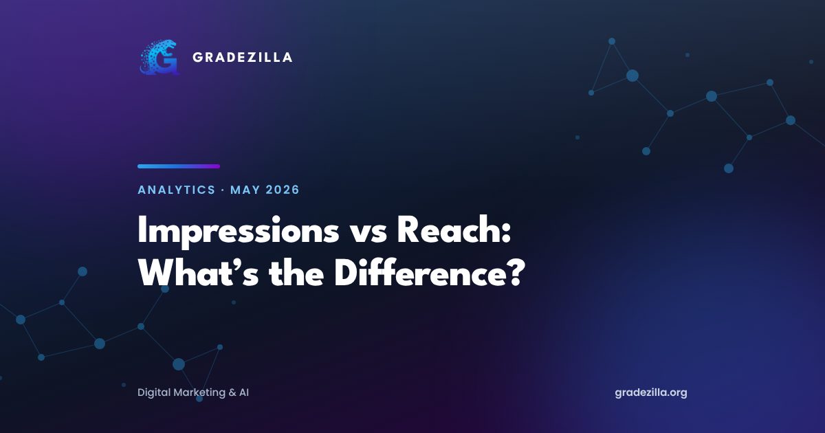 Impressions vs Reach: What’s the Difference in Social Media Marketing?