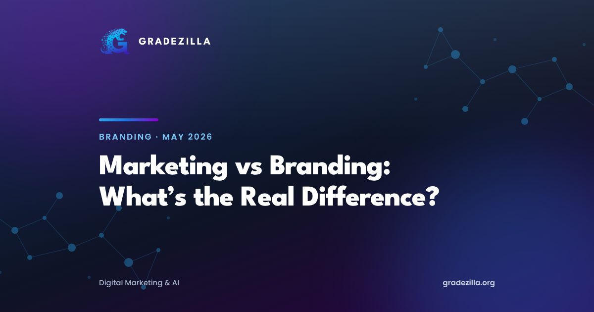Marketing vs Branding: What’s the Real Difference?
