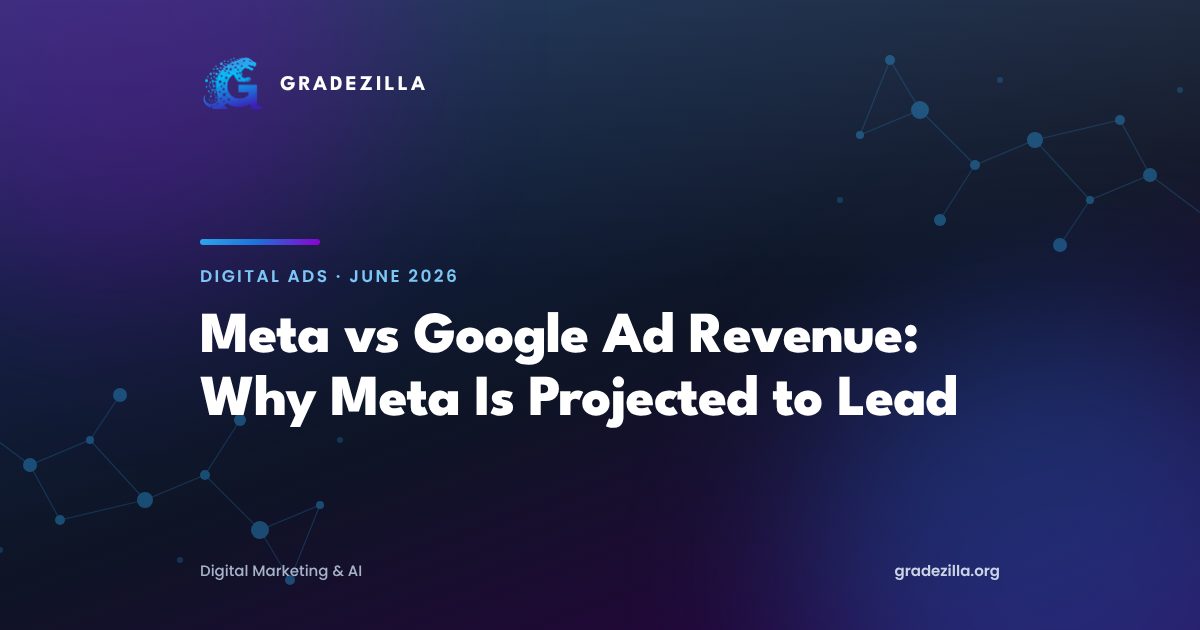 Meta vs Google Digital Ad Revenue: Why Meta Is Projected to Surpass Google for the First Time