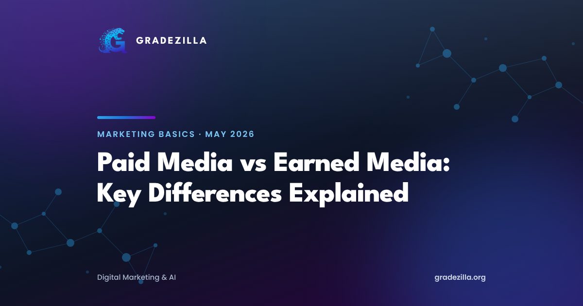 Paid Media vs Earned Media: Key Differences Explained