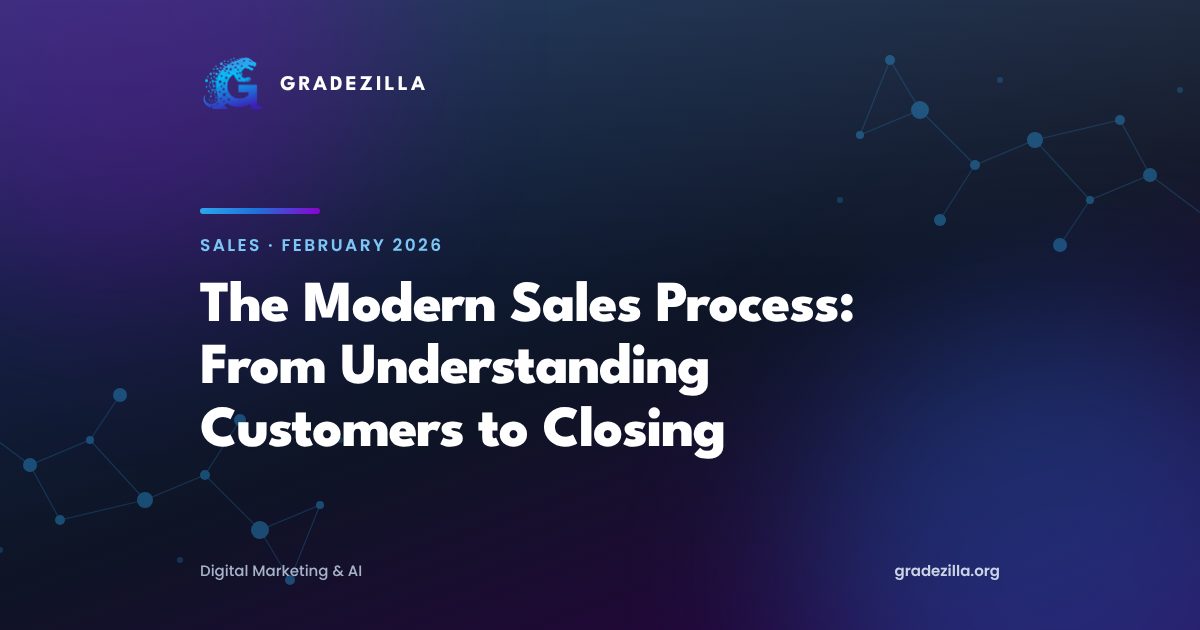 The Modern Sales Process: From Understanding Customers to Closing Smarter Deals