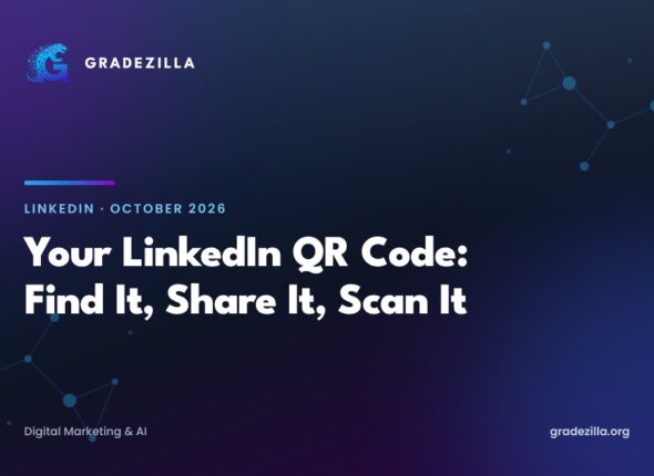 LinkedIn QR code and the new LinkedIn digital business card explained — Gradezilla